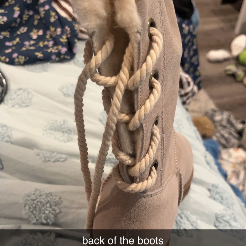 Suede Brown Boots